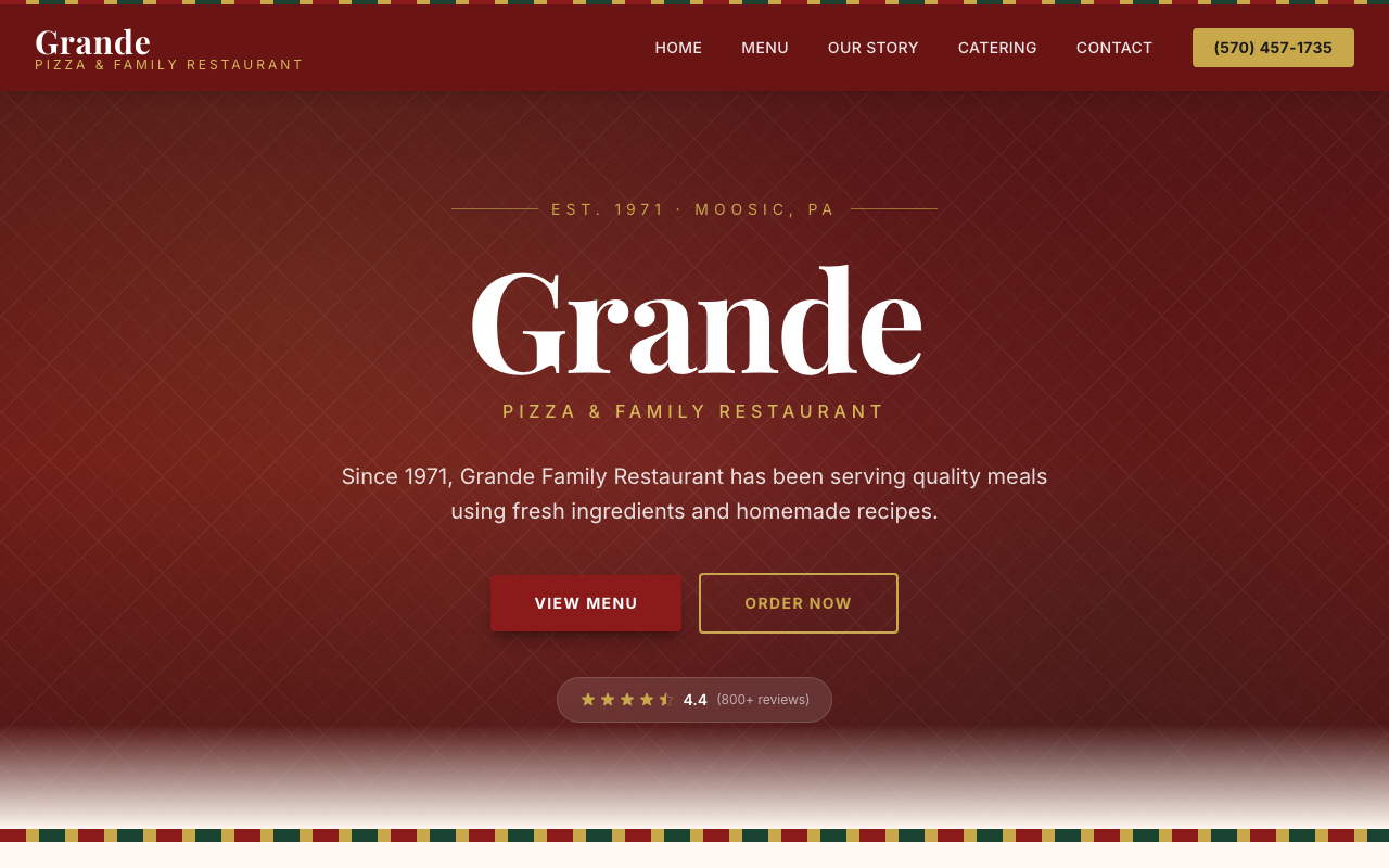 Grande Moosic website